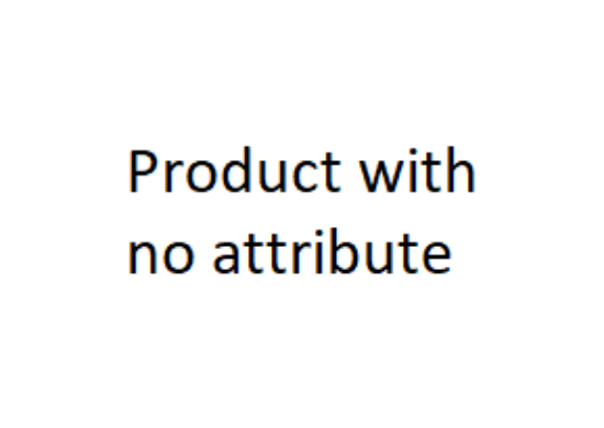 Picture of Product with no attribute